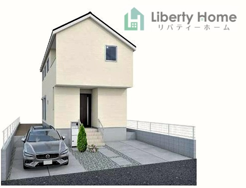 守谷市松ヶ丘5丁目1期　新築戸建　2号棟の完成予想図|ご予約をいただければ、『平日の空いた時間』『周辺物件まとめて見たい』『1件だけ見たい』ももちろん可能です♪
お気軽にお問合せください♪