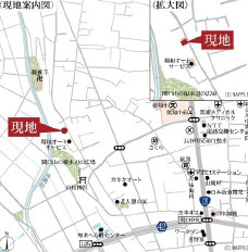 厚木市関口第17　新築一戸建ての地図
