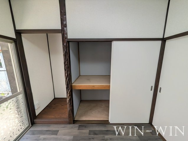大村町字於泥貸家群の収納