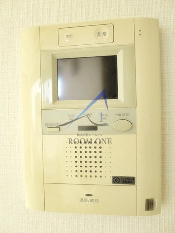 クイーンシティ板橋本町ラディウスのセキュリティ|モニター付きインターホンです。