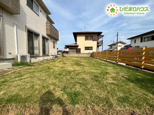 熊谷市善ヶ島　中古一戸建ての庭