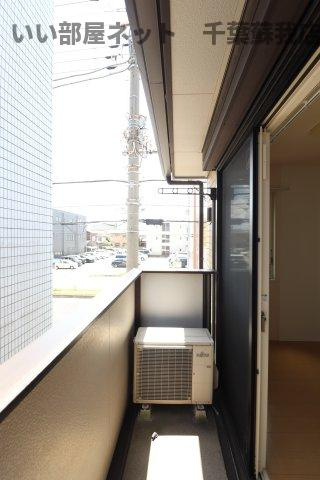 リヴェールのバルコニー|開放的で明るい空間を演出してくれるバルコニーです