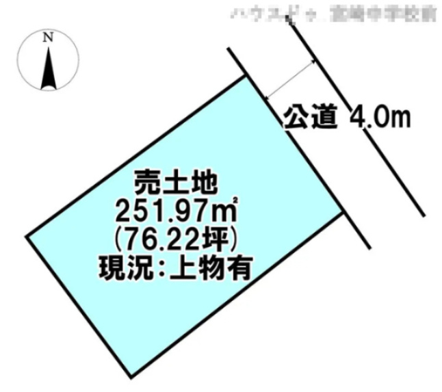 大字赤江　土地