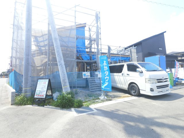 鳥栖市姫方町6期　8号棟の外観|建設途中です