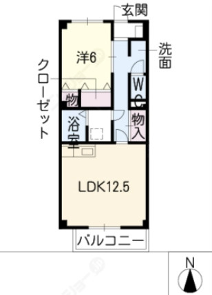 ベルバランセ鷹の間取り