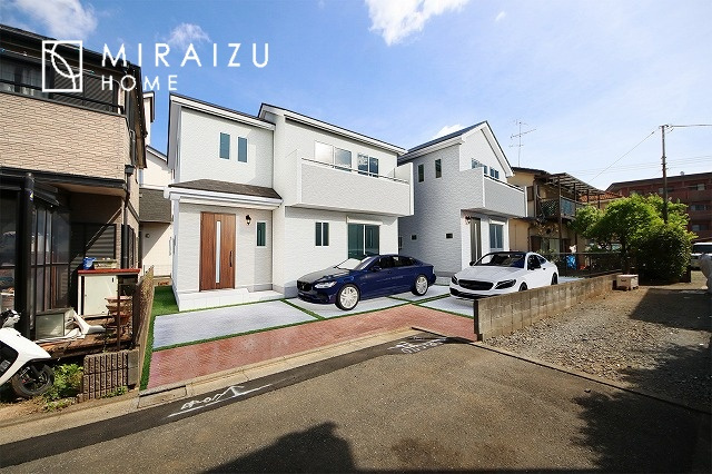 【外観】 | ※イメージ　青く澄み渡った綺麗な空と、陽の光をたっぷりと受ける、そんな新築住宅で新生活をスタートしてみませんか？見学・ご相談等、ミライズホーム(株)までお気軽にご連絡下さい。