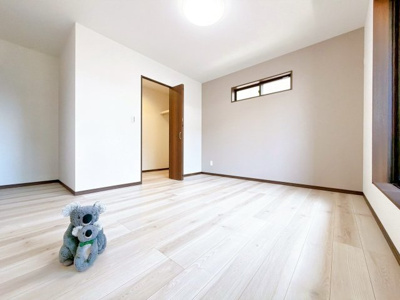 【洋室】 | 渋川市渋川　新築住宅 | 「どんな家具を置こうかな」とワクワクする。じぶん好みのこだわりのお部屋にゆったりと寛げます。