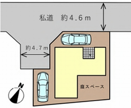 【区画図】 | 【仲介手数料０円】厚木市戸室4丁目　新築一戸建て | 【仲介手数料０円】厚木市戸室4丁目　新築一戸建て
