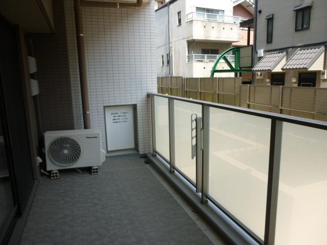 マジェスティハウス新宿御苑パークナードのバルコニー|東向きバルコニー