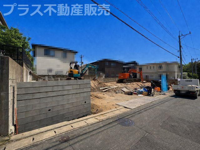 【外観】 | 福岡市南区和田4丁目1期　2号棟（全3棟）【仲介手数料無料・0円】 | 現地写真。同じ物件を見るなら、プラス不動産販売にお任せ下さい。