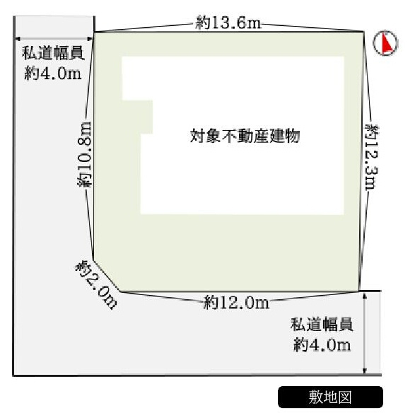 三鷹市牟礼4丁目 井の頭線 井の頭公園駅 リフォーム条件付き中古戸建の区画図