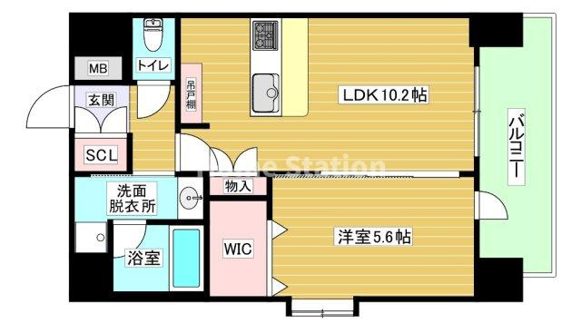 【間取り】 | スプランディッド梅田WEST