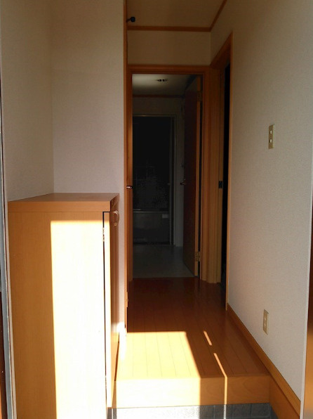 ポムダムールの玄関|毎日通る玄関はこちらです