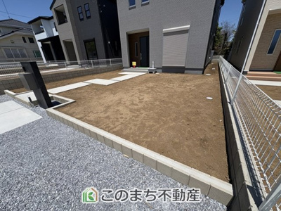 【庭】 | Livele Garden.S　第1栃木都賀町平川　3号棟 | 広いお庭でプール遊びやBBQを楽しめます☆
