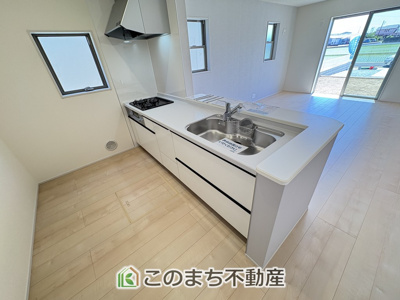 【キッチン】 | Livele Garden.S　第1栃木都賀町平川　3号棟 | 人気の対面式キッチン☆料理をしながらご家族とコミュニケーションが取れます♪