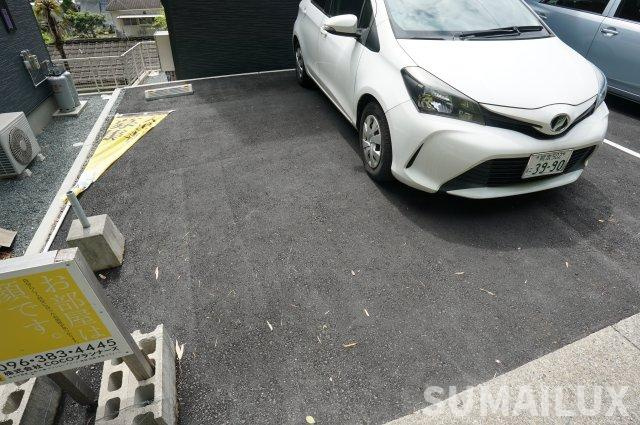 熊本市西区横手３丁目の一戸建ての駐車場