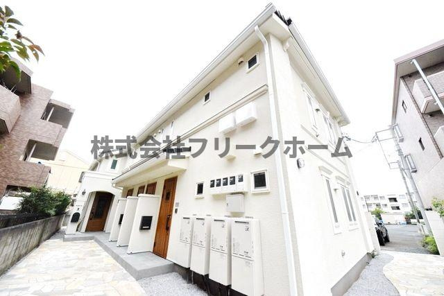 三鷹市井口１丁目のアパートの外観