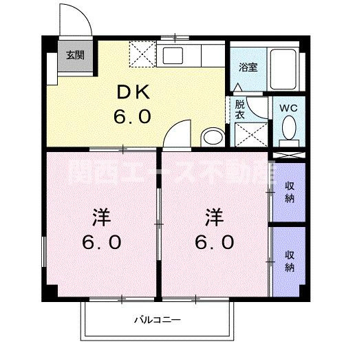 【間取り】 | サニーハイツ（鶴見区）