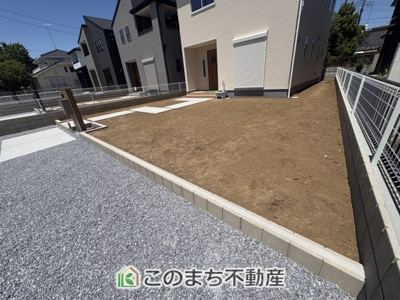 【庭】 | Livele Garden.S　第1栃木都賀町平川　4号棟 | 広々としたお庭でプール遊びやBBQを楽しめます☆