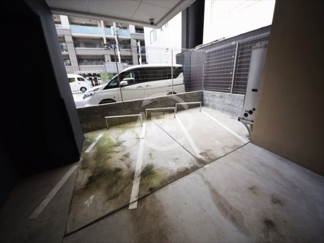ラシュレエグゼ阿波座のその他共用部分|ラシュレエグゼ阿波座　バイク置き場