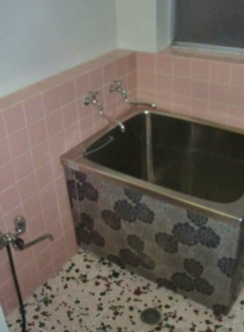台東区浅草６丁目の賃貸マンションの浴室