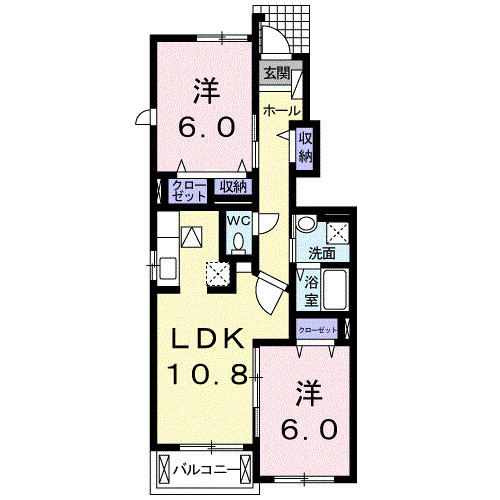 スクエア21の間取り