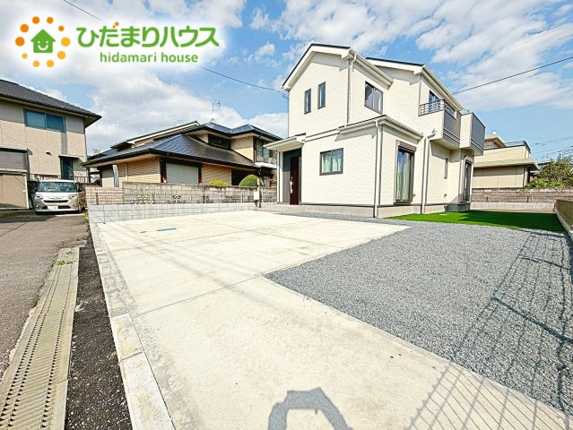 【駐車場】 | 水戸市堀町2086番　新築戸建　A号棟 | マイホームなら駐車場代がかかりません。しかも、自宅の駐車場で洗車が出来ます！今までコイン洗車に行っていた手間も省けて、節約にも繋がります(^^♪