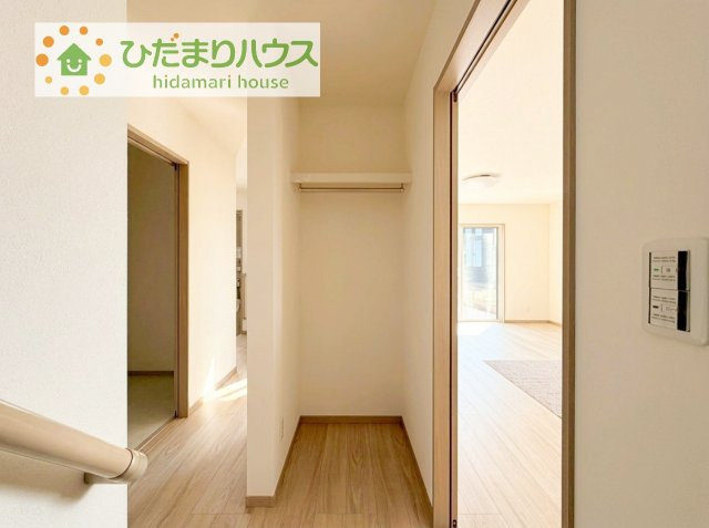 【収納】 | ⽜久市⽥宮町第1期　新築戸建 | 空間を有効活用したホール収納(*^-^*)