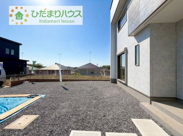 【庭】 | ⽜久市⽥宮町第1期　新築戸建 | お庭付物件になります！お庭遊びや、プールなどお子様も大喜び(^^)