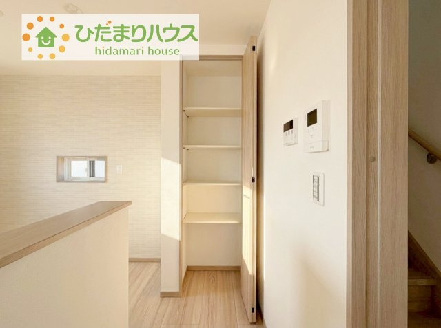 【収納】 | ⽜久市⽥宮町第1期　新築戸建 | 備え付け収納で、スッキリお片付け！