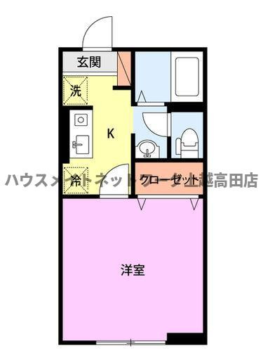 アビタシオンかすがの間取り|間取図