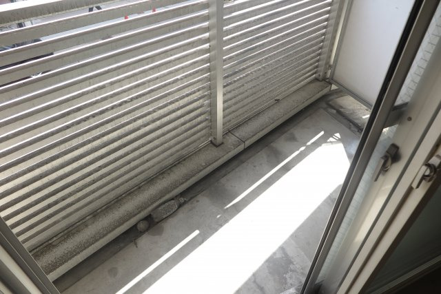 ウェーブ元町のバルコニー