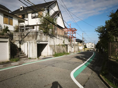 【前面道路含む現地写真】 | 大津市坂本8丁目19　売土地