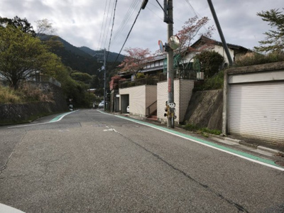 【前面道路含む現地写真】 | 大津市坂本8丁目19　売土地