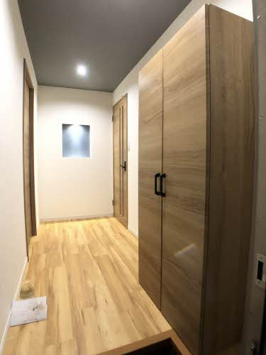 グリーンハウス山本Aの玄関