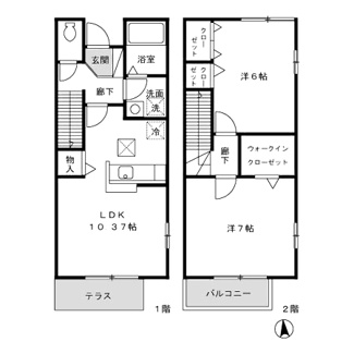 【間取り】 | アムールコート