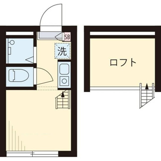【間取り】 | フィリップ東中野 | 間取りです。
