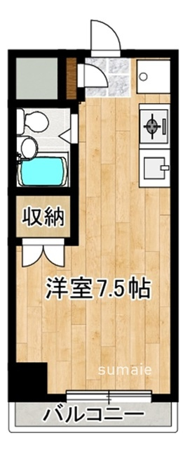 メゾン大洋PARTⅡの間取り|間取図