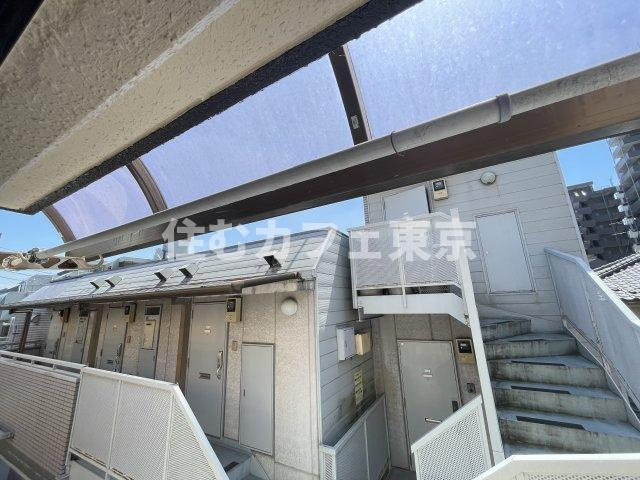 パークアベニューエス・ティーンの設備|室外の洗濯物干しです※別部屋写真