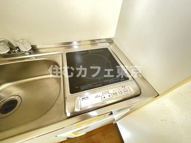 パークアベニューエス・ティーンのキッチン|1口のIHコンロです※別部屋写真