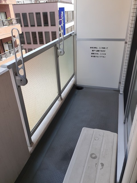 グランドルチェ東日本橋のバルコニー