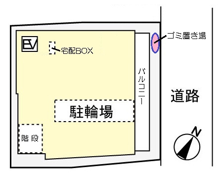 グランドルチェ東日本橋の区画図