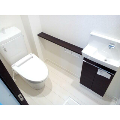 【トイレ】 | アスピオスヴィラ | ゆったりとした空間のトイレです