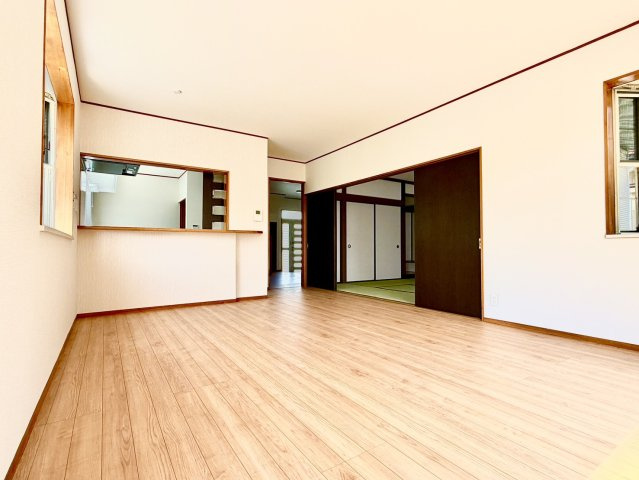 【4月リフォーム完成物件！】つくばみらい市谷井田2173-25の居間・リビング