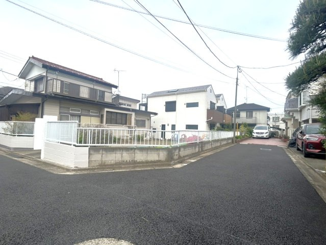 練馬区大泉学園町７丁目　土地　西武池袋線　大泉学園の前面道路含む現地写真