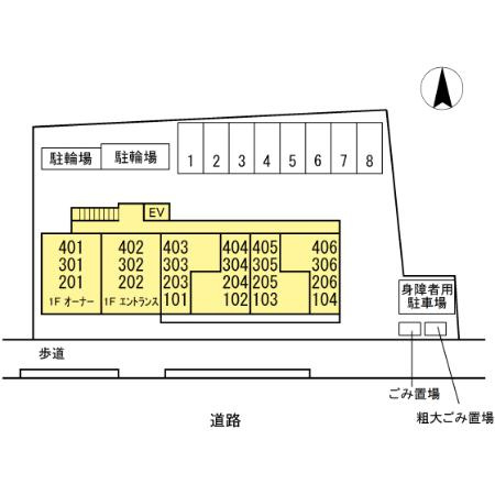 WHITE BIRCHの区画図