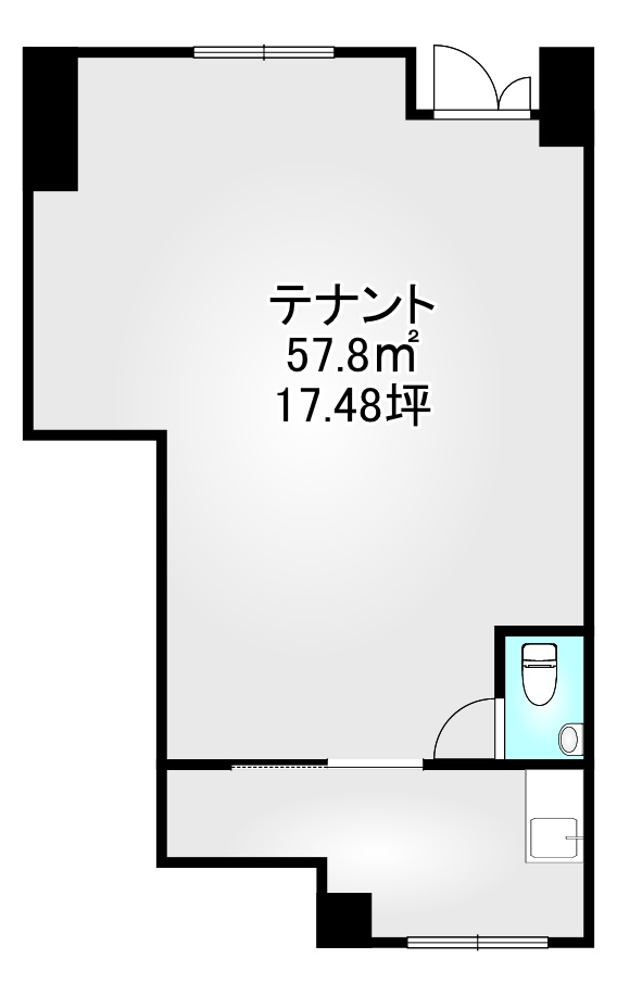 石坂ハイツ| 名古屋市の賃貸ならMy賃貸の間取り