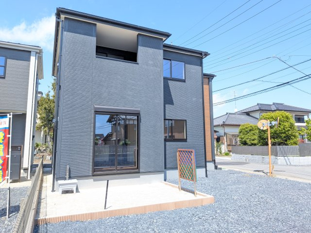 第1　常総市相野谷町　新築戸建て　3号棟の外観