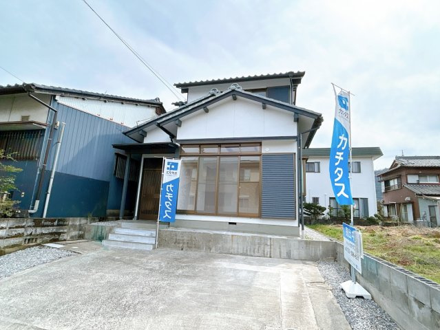 リフォーム済中古戸建　岐阜市粟野西7丁目　昭和55年築の外観