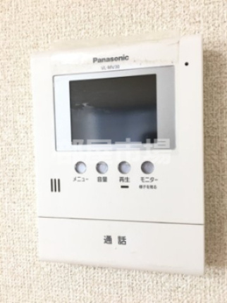 パークサイドプラムのセキュリティ|モニター付きインターホン